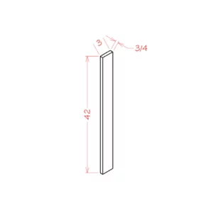 3"w Filler