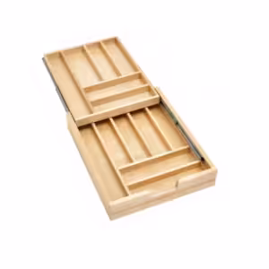 2-Tier Cutlery Drawer w/ Blum Sides
